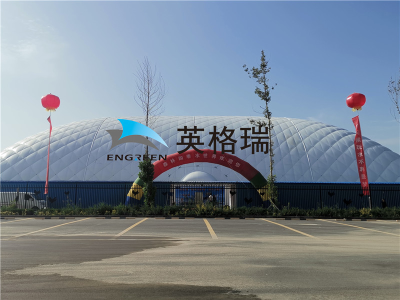 充氣吹起來的氣膜館，耗電量是不是很大呢？