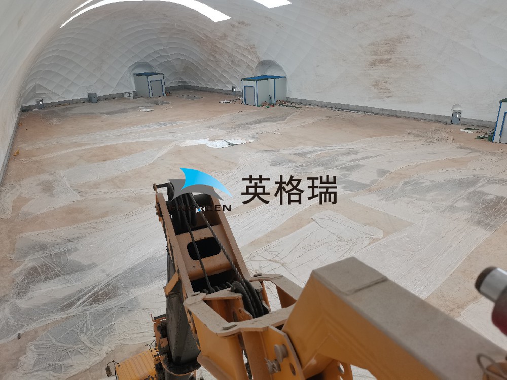 建筑人過(guò)冬救星！基坑氣膜一蓋，零下 10℃也能正常施工！